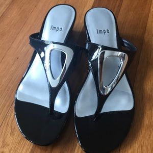 Never worn impo wedge sandal size 7